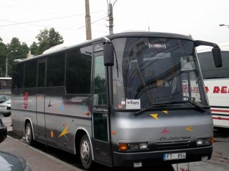 Bus rental in Danmark, Denmark MAN 30 seats