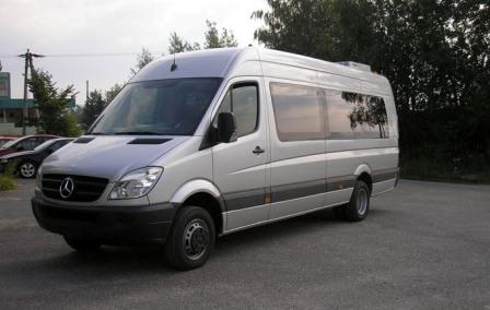 Bus rental Danmark, Denmark, Mercedes Benz Sprinter Lux TOP Business class